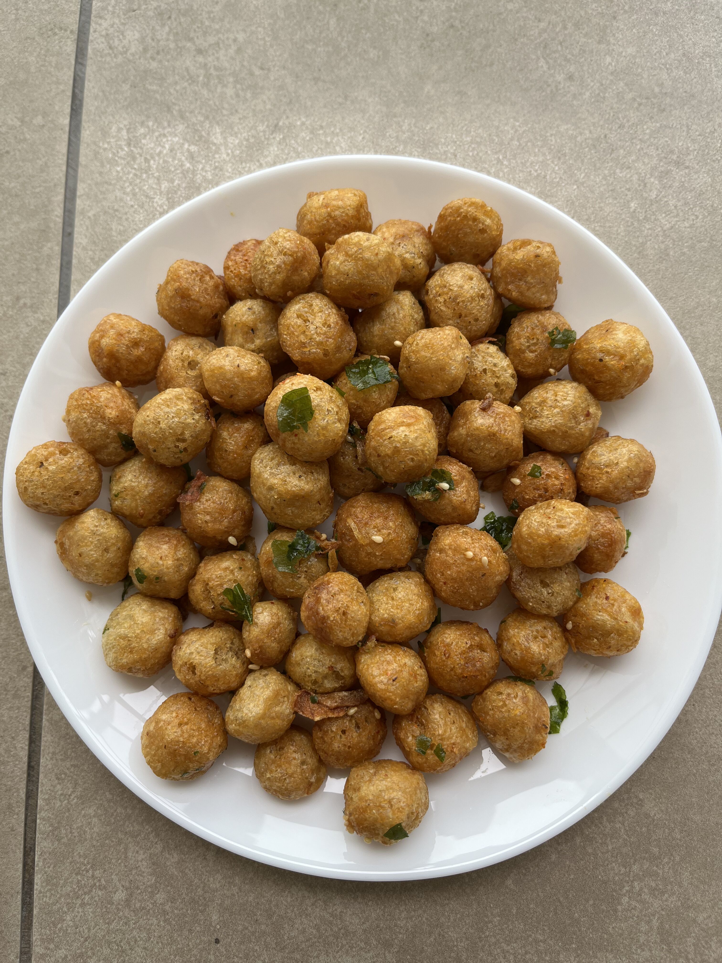 အသားတုစပ်ကြော် Fried Dried Soya Chunk 80g